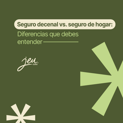 Movil Seguro decenal VS. Seguro de hogar: Diferencias que debes entender